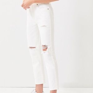 white pacsun jeans